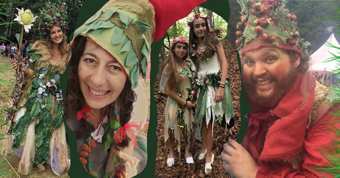 mix abbigliamento del bosco